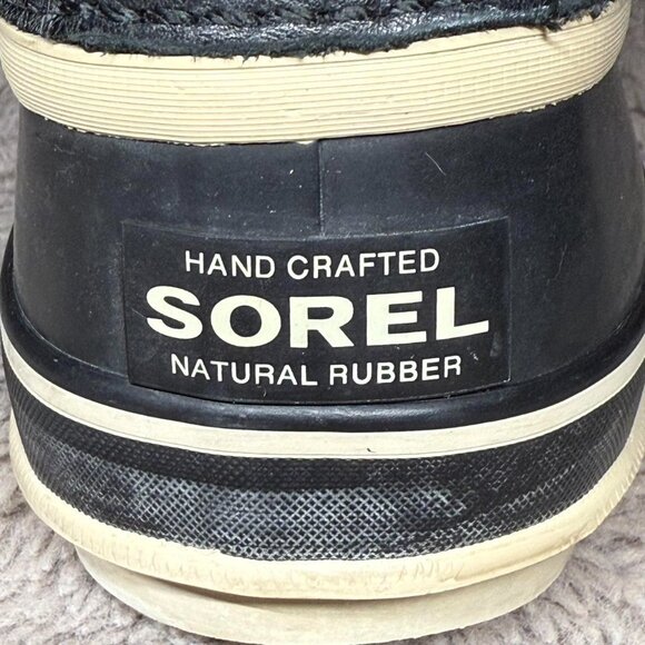 Sorel Joan of Arctic Reserve Black Cowhair Waterproof Winter Boots - Size 7 - Picture 6 of 8